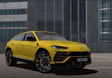 Мод Lamborghini Urus версия 11.08.20 для City Car Driving (v1.5.8 - 1.5.9.2)