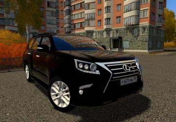 Мод Lexus GX460 версия 13.01.20 для City Car Driving (v1.5.9)