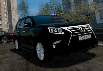 Мод Lexus GX460 версия 20.04.2021 для City Car Driving (v1.5.9.2)