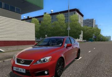 Мод Lexus IS-F версия 1.0 для City Car Driving (v1.5.8)