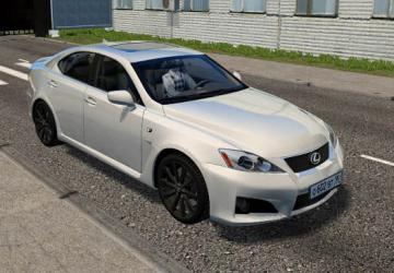 Мод Lexus IS-F версия 10.01.20 для City Car Driving (v1.5.9)