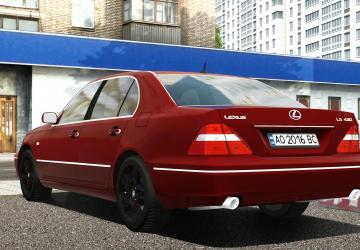 Мод Lexus LS430 2004 версия 1.0 для City Car Driving (v1.5.9.2)