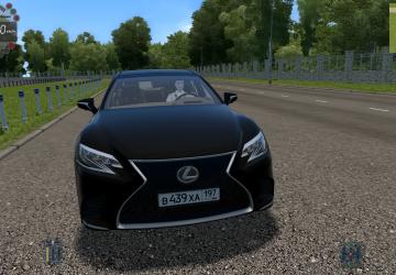 Мод Lexus LS 500 2018 для City Car Driving (v1.5.8)