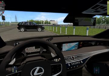 Мод Lexus LS 500 2018 для City Car Driving (v1.5.8)