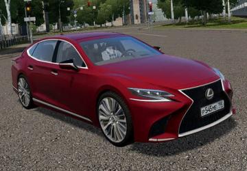 Мод Lexus Ls 500 версия 1.0 для City Car Driving (v1.5.9)