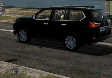 Мод Lexus LX570 2017 версия 1.0 для City Car Driving (v1.5.8)