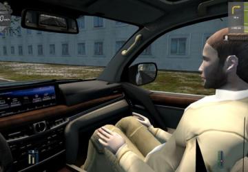 Мод Lexus LX570 2017 версия 1.0 для City Car Driving (v1.5.8)