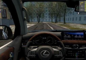 Мод Lexus LX570 2017 версия 1.0 для City Car Driving (v1.5.8)