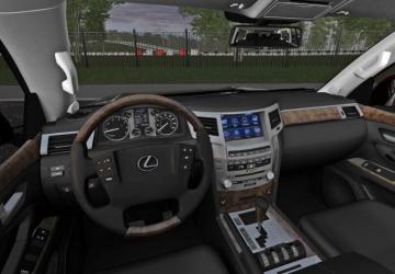 Мод LEXUS LX570 5.7 Sport Design версия 1.0 для City Car Driving (v1.5.9)