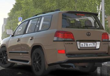 Мод LEXUS LX570 5.7 Sport Design версия 02.10.2021 для City Car Driving (v1.5.9.2)