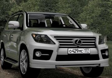 Мод LEXUS LX570 5.7 Sport Design версия 02.10.2021 для City Car Driving (v1.5.9.2)