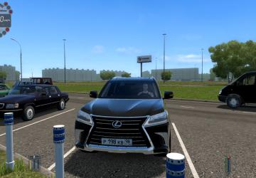 Мод Lexus LX570 для City Car Driving (v1.5.3)