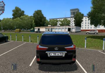 Мод Lexus LX570 для City Car Driving (v1.5.3)