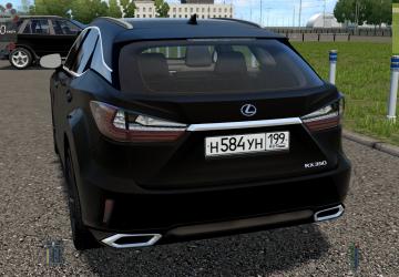 Мод Lexus RX350 2017 для City Car Driving (v1.5.5)