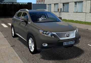 Мод Lexus RX450H версия 1.0 для City Car Driving (v1.5.9)