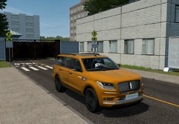 Мод Lincoln Navigator 2021 версия 1 для City Car Driving (v1.5.9 - 1.5.9.2)