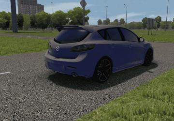 Мод Mazda 3 2010 версия 29.05.2022 для City Car Driving (v1.5.9.2)