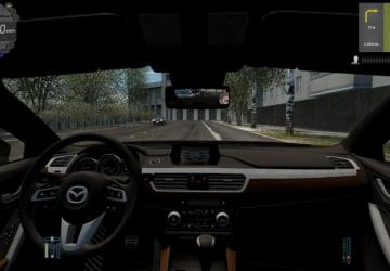 Мод Mazda 6 2018 версия 1.0 для City Car Driving (v1.5.8)