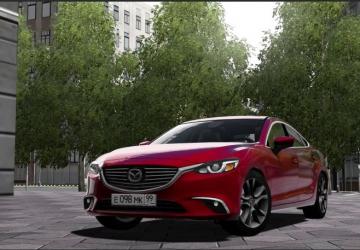 Мод Mazda 6 2018 версия 25.04.21 для City Car Driving (v1.5.8 - 1.5.9.2)