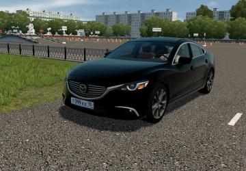 Мод Mazda 6 2018 версия 27.05.2022 для City Car Driving (v1.5.9.2)