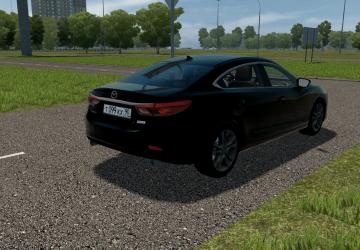 Мод Mazda 6 2018 версия 27.05.2022 для City Car Driving (v1.5.9.2)