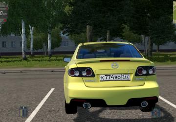 Мод Mazda 6 MPS 2007 для City Car Driving (v1.5.6)