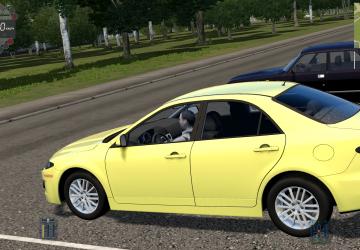 Мод Mazda 6 MPS 2007 для City Car Driving (v1.5.6)