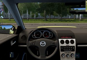 Мод Mazda 6 MPS 2007 для City Car Driving (v1.5.6)