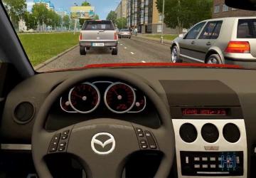 Мод Mazda 6 MPS 2007 версия 27.05.21 для City Car Driving (v1.5.8 - 1.5.9.2)