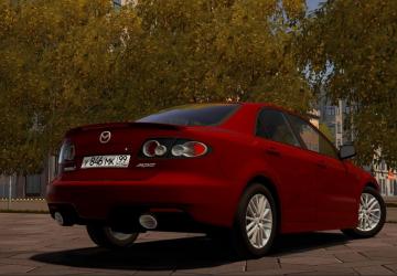 Мод Mazda 6 MPS 2007 версия 27.05.21 для City Car Driving (v1.5.8 - 1.5.9.2)