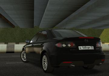 Мод Mazda 6 MPS 2007 версия 27.05.21 для City Car Driving (v1.5.8 - 1.5.9.2)