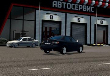 Мод Mazda 6 MPS версия 26.07.20 для City Car Driving (v1.5.9.2)