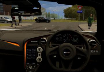 Мод McLaren 720s версия 09.09.20 для City Car Driving (v1.5.8 - 1.5.9.2)