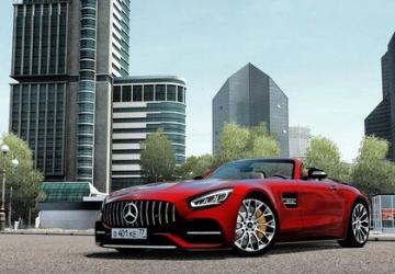 Мод Mercedes-AMG GT C Roadster 2020 версия 09.08.20 для City Car Driving (v1.5.9.2)