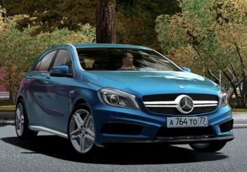 Мод Mercedes-Benz A45 AMG версия 14.09.20 для City Car Driving (v1.5.8 - 1.5.9.2)