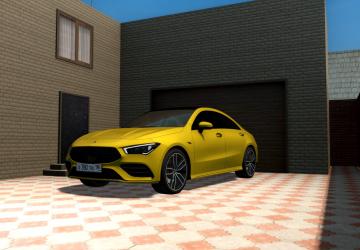 Мод Mercedes-Benz CLA35 AMG 2020 версия 15.02.2021 для City Car Driving (v1.5.9.2)