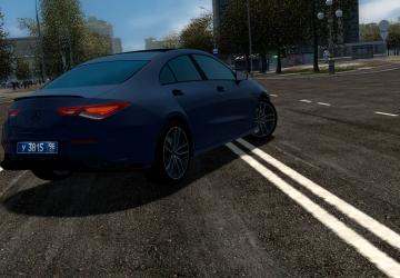 Мод Mercedes-Benz CLA35 AMG 2020 версия 15.02.2021 для City Car Driving (v1.5.9.2)