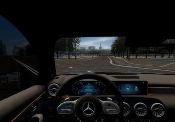 Мод Mercedes-Benz CLA35 AMG 2020 версия 15.02.2021 для City Car Driving (v1.5.9.2)