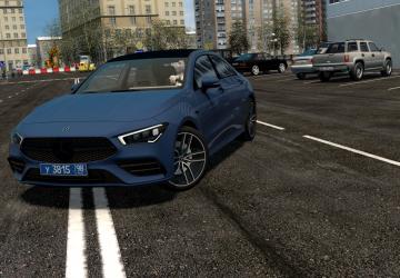 Мод Mercedes-Benz CLA35 AMG 2020 версия 15.02.2021 для City Car Driving (v1.5.9.2)