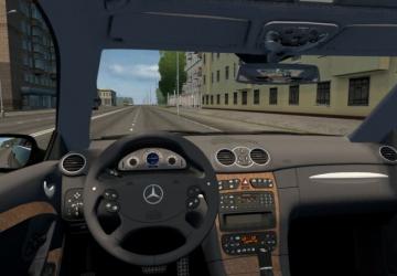 Мод Mercedes Benz CLK 55 AMG версия 05.06.20 для City Car Driving (v1.5.9.2)