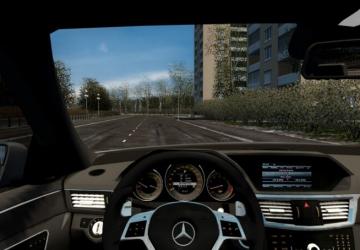 Мод Mercedes-Benz E300 (W212) Stage 1 версия 17.10.2021 для City Car Driving (v1.5.9.2)