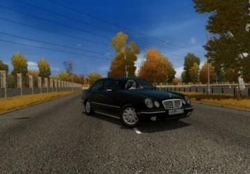 Мод Mercedes-Benz E420 W210 версия 09.02.2022 для City Car Driving (v1.5.9.2)