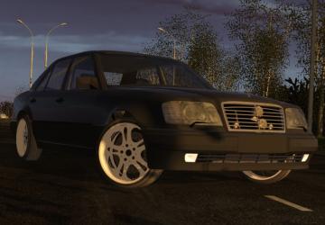 Мод Mercedes-Benz E500 W124 версия 21.04.2021 для City Car Driving (v1.5.9.2)