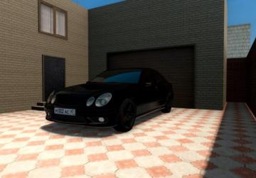 Мод Mercedes-Benz E55 AMG Black Edition версия 15.02.2021 для City Car Driving (v1.5.9.2)