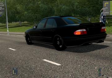 Мод Mercedes Benz E55 AMG W210 версия 06.02.20 для City Car Driving (v1.5.8, 1.5.9)