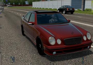 Мод Mercedes Benz E55 AMG W210 версия 05.07.20 для City Car Driving (v1.5.9, 1.5.9.2)