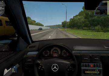 Мод Mercedes Benz E55 AMG W210 версия 05.07.20 для City Car Driving (v1.5.9, 1.5.9.2)