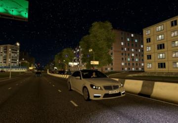 Мод Mercedes-Benz E63 AMG W212 версия 05.06.20 для City Car Driving (v1.5.9.2)