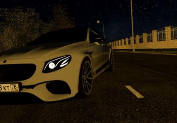 Мод Mercedes-Benz E63S AMG версия 09.01.2022 для City Car Driving (v1.5.9.2)