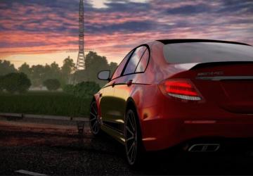 Мод Mercedes-Benz E63S AMG версия 19.05.20 для City Car Driving (v1.5.9, 1.5.9.2)